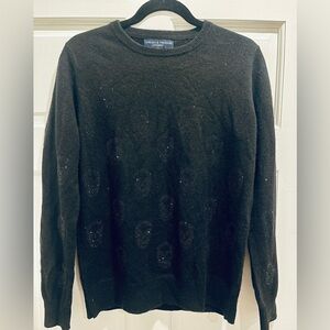 chelsea & theodore cashmere scull size M